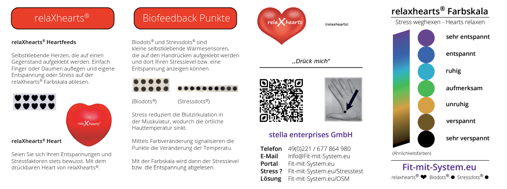 relaXhearts® Fly (PLUS) mit Stressdots® (Biodot® S) relaXhearts® Fly (PLUS) mit Stressdots® (Biodot® S)